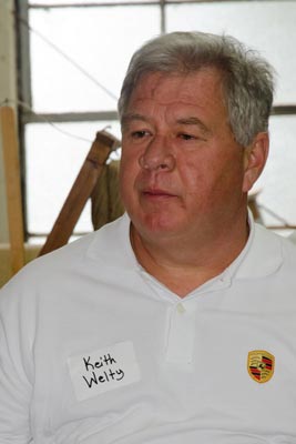 Photo of
Keith Welty at the Clore Furniture tour